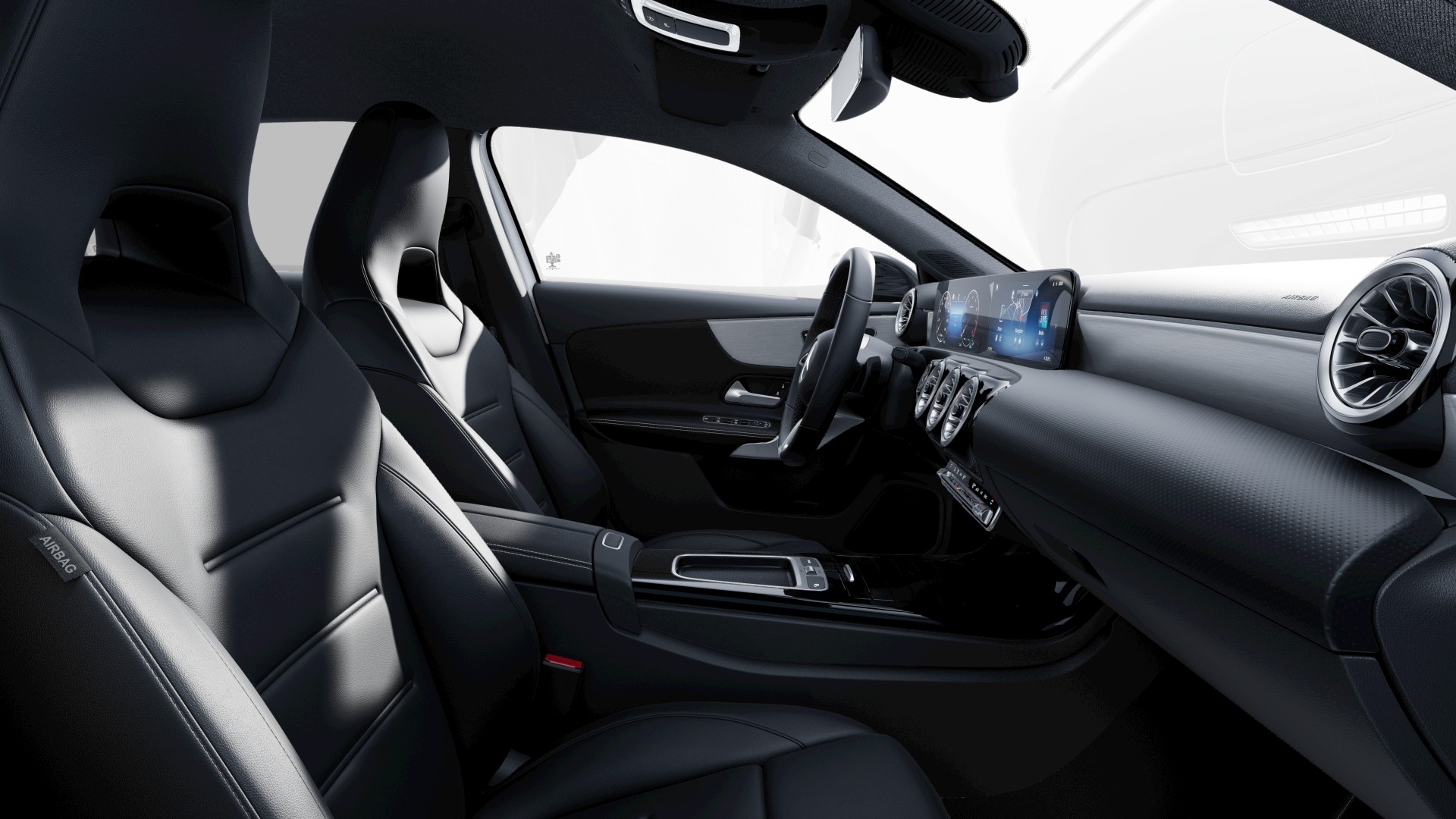 AMG EinstiegsleistenAbgasreinigung EURO 6 TechnikAblagefach mit Rollo in MittelkonsoleAirbag: Airbag Fahrer und BeifahrerAirbag: Automatische Beifahrerairbag-AbschaltungAirbag: KneebagAirbag: Seitenairbag f&uuml;r Fahrer und BeifahrerAntiblockiersystem (ABS)Assist: Aktiver BremssassistentAssist: Aktiver Spurhalte-AssistentAssist: Fussg&auml;ngerschutzAssist: Geschwindigkeitslimit-AssistentAssist: Mercedes-Benz NotrufsystemDYNAMIC SELECTDoppelcupholderElektrische Fensterheber vorneElektronische TraktionskontrolleElektronisches Stabilit&auml;ts-Programm (ESP)FahrerbeobachtungskameraFahrwerk: MehrlenkerachseFahrwerk:DirektlenkungFondgurt-Statusanzeige im Instrumenten-DisplayFussmatten VeloursGPS AntenneGarantie: 3 Jahre oder 100 000 kmGep&auml;cknetz an Fahrer- und BeifahrersitzlehneGetriebe: 8G-DCTKlima: Klimatisierungsautomatik THERMATICKraftstoffbeh&auml;lter mit gr&ouml;sserem Volumen (51L)Lackierung: Uni-Lackierung PolarweissLenkrad: LenkradschaltpaddlesLenkrad: Multifunktions-Sportlenkrad in LederMedia: CENTRAL MEDIA DISPLAYMedia: Digitales Radio (DAB)Media: Erweiterte MBUX FunktionenMedia: Kommunikationsmodul (LTE) f&uuml;r die Nutzung von Digitalen ExtrasMedia: MBUX MultimediasystemPaket: Licht- und Sicht-PaketSonnenblende mit beleuchtetem Make-up-SpiegelPaket: ProgressiveDekor: Innenhimmel Stoff schwarzDekor: Zierelemente Carbonoptik dunkelPolster: Ledernachbildung ARTICO/Stoff Bertrix schwarzR&auml;der: 17'' Leichtmetallr&auml;der im 5-Doppelspeichen-DesignSitze: Komfortsitze vornePaket: Progressive Line AdvancedFahrwerk: Komfortfahrwerk mit TieferlegungLicht: Adaptiver Fernlicht-AssistentLicht: LED High Performance-ScheinwerferMedia: MBUX Navigation PremiumPaket: Park-Paket mit R&uuml;ckfahrkameraPaket: Spiegel-PaketRemote ServicesR&auml;der: TIREFITSitze: 4-Wege-Lordosenst&uuml;tzeSitze: Sitzheizung f&uuml;r Fahrer und BeifahrerWarnweste f&uuml;r FahrerPaket: Sitzkomfort-PaketPaket: USB-Paket PlusPassive PersonenanwesenheitserinnerungR&auml;der: ReifendruckkontrolleR&auml;der: SommerreifenScheibenwischer mit RegensensorSchweiz-Ausf&uuml;hrungSitze: Sitzlehnen im Fond klappbarVorr&uuml;stung f&uuml;r DISTRONICVorr&uuml;stung f&uuml;r Live Traffic InformationVorr&uuml;stung f&uuml;r digitales RadioZentralverriegelung mit FernbedienungZusatzteile Kaltl&auml;nder (GitterMotorluftansaugung) Anh&auml;ngerkupplung mit ESP Anh&auml;ngerstabilisierungAssist: Aktive Abstands-Assistent DISTRONICAssist: PRE-SAFE SystemAssist: Totwinkel-AssistentAssist: Verkehrszeichen-AssistentKlima: Klimatisierungsautomatik THERMOTRONICLicht: MULTIBEAM LED ScheinwerferMedia: Kabelloses Ladeger&auml;t f&uuml;r mobile Endger&auml;te vornMedia: Soundsystem AdvancedPaket: Laderaum-Paket12 V-Steckdose im Gep&auml;ckraumPaket: Park-Paket mit 360&deg; -KameraAssist: 360&deg;-KameraAssist: Aktiver Parkassistent inkl. PARKTRONICPaket: WinterpaketLenkrad: LenkradheizungScheibenwaschd&uuml;sen beheiztSitze: Beifahrersitz elektrisch verstellbar mit Memory-FunktionSitze: Fahrersitz elektrisch verstellbar mit MemoryVolldigitales Instrumenten-Display, 10,25 ZollW&auml;rmed&auml;mmend dunkel get&ouml;ntes Glas
