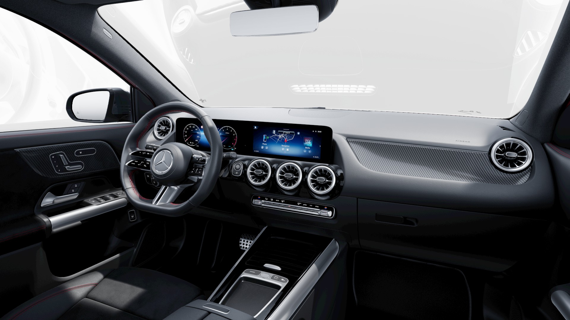 Airbag: Airbag Fahrer und BeifahrerAirbag: KneebagAirbag: Seitenairbag f&uuml;r Fahrer und BeifahrerAirbag: Window-KopfairbagsAntiblockiersystem (ABS)Assist: Mercedes-Benz NotrufsystemBordcomputerBordkantenzierstab und Fensterlinienzierstab in ChromDachhimmel Stoff in KristallgrauDachreling in poliertem AluminiumDekor: Zierelemente mit SternemusterDrehzahlmesserEinstiegsleisten mit "Mercedes-Benz" SchriftzugElektrische Fensterheber vorneElektronische TraktionskontrolleElektronisches Stabilit&auml;ts-Programm (ESP)EntryAblagefach mit versenkbarem Deckel in der MittelkonsoleAssist: R&uuml;ckfahrkameraFahrwerk: Komfortfahrwerk mit TieferlegungLenkrad: Multifunktions-Sportlenkrad in Leder mit Touch-Bedienung links und rechts, LenkradschaltpadLicht: Adaptiver Fernlicht-AssistentLicht: LED High Performance-Scheinwerfer inkl. adaptiver Fernlicht-AssistentMedia: MBUX Premium-NavigationMedia: ZENTRALDISPLAYPaket: Laderaum-PaketPaket: USB-Paket PlusRemote ServicesRemote und Charging Services PlusR&auml;der: Reifendichtmittel TIREFITSitze: Komfortsitze vorneSitze: Sitzheizung f&uuml;r Fahrer und BeifahrerVorr&uuml;stung f&uuml;r digitale Schl&uuml;ssel&uuml;bergabeFahrwerk: Komfortfahrwerk mit TieferlegungFussmatten VeloursGep&auml;cknetz an der R&uuml;cklehne des Fahrer- und BeifahrersitzesGetriebe: 7G-DCTHeckscheiben-Wisch-/WaschanlageHeckscheibenheizungKartenaktualisierungen 7 Jahre kostenlosKlima: Klimatisierungsautomatik THERMATICKopfst&uuml;tzenK&uuml;hlerverkleidung mit mittigem Mercedes-Benz Stern und Einzellamelle in Silber mit AkzentenLackierung: Uni-Lackierung PolarweissLicht: Drittes BremslichtLicht: NebelschlussleuchteL&uuml;ftungsschlitze in Schwarz mit Aussenring in MattsilberMERCEDES-BENZ MOBILIT&Auml;TMERCEDES-SWISS-INTEGRALMedia: Digitales Radio (DAB)Media: Display mit 10,25'' BildschirmdiagonaleMedia: Erweiterte MBUX FunktionenMedia: Kommunikationsmodul (LTE) zur Nutzung von Mercedes me connect DienstenMedia: Vorr&uuml;stung f&uuml;r Live Traffic InformationMedia: Vorr&uuml;stung f&uuml;r NavigationsdiensteOptischer Unterfahrschutz in SilberPaket: Licht- und SichtpaketPaket: Sitzkomfort-PaketPolster: Ledernachbildung ARTICO/Stoff Bertrix schwarzPowerdomes auf MotorhaubeR&auml;der: Leichtmetallr&auml;der 17'' im 5-Doppelspeichen-DesignR&auml;der: ReifendruckkontrolleSchalen f&uuml;r Radhaus und Seitensch&uuml;rze in Schwarz granuliertServolenkungSitze: Fondsitzlehnen im Verh&auml;ltnis 40/20/40 klappbarSitze: Sicherheitsgurte auf allen Pl&auml;tzenWegfahrsperre elektronischZentralverriegelung mit Fernbedienung AMG Line PremiumAMG Line Advanced PlusAssist: Totwinkel-AssistentEinstiegsleisten mit ''Mercedes-Benz'' Schriftzug, beleuchtet und mit auswechselbarer AbdeckungKlima: Klimatisierungsautomatik THERMOTRONICMedia: Soundsystem AdvancedAnh&auml;ngerkupplung mit ESP Anh&auml;ngerstabilisierungAssist: Totwinkel-AssistentAssist: Verkehrszeichen-AssistentPaket: Fahrassistenz-PaketAssist: Aktiver Abstands-Assistent DISTRONICPaket: Night-Paket mit AMG LineAussenspiegelgeh&auml;use in HochglanzschwarzBordkanten- und Fensterlinienzierst&auml;be in HochglanzschwarzW&auml;rmed&auml;mmend dunkel get&ouml;ntes GlasPaket: Park-Paket mit 360&deg; -KameraPanorama-SchiebedachSitze: Fahrersitz elektrisch einstellbar mit Memory-FunktionVolldigitales KombiinstrumentW&auml;rmed&auml;mmend dunkel get&ouml;ntes Glas