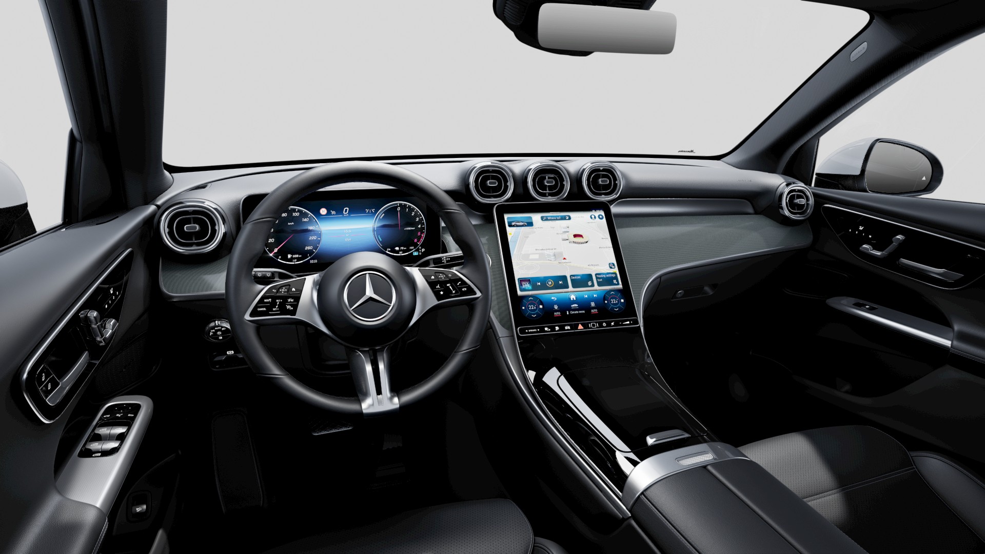 Abgasanlage mit zwei fest in den Stossf&auml;nger integrierten, sichtbaren EndrohrblendenAirbag: Airbag Fahrer und BeifahrerAntiblockiersystem (ABS)Assist: Mercedes-Benz NotrufsystemBel&uuml;ftungsd&uuml;sen mit Zierelementen in SilberchromBlende an den B-S&auml;ulen in Schwarz hochgl&auml;nzendBremsanlage mit gr&ouml;sseren Bremsscheiben an der VorderachseDachbedieneinheit in Schwarz hochgl&auml;nzendDekor: Innenhimmel Stoff kristallgrauDekor: Instrumententafel in Schwarz mit KontrastziernahtDekor: Mittelkonsole in HochglanzschwarzDekor: Zierelemente Rautenoptik silbergrauDynamischer Frontstossf&auml;nger mit optischem Unterschutz in Chrom gl&auml;nzend sowie Lufteinl&auml;ssenFahrwerk: AGILITY CONTROL Fahrwerk mit selektivem D&auml;mpfungssystemGarantie: MERCEDES-BENZ MOBILIT&Auml;TGarantie: MERCEDES-SWISS-INTEGRALGetriebe: 9G-TRONIC AutomatikIn Wagenfarbe lackierter Heckstossf&auml;nger mit optischem Unterschutz in Chrom gl&auml;nzendK&uuml;hlerverkleidung mit integriertem Mercedes-Benz Stern sowie Lamelle mit Chromauflage und RahmenLackierung: Uni-LackierungLadekabel f&uuml;r Industriesteckdose, 5m, glattLadekabel f&uuml;r Wallbox und &ouml;ffentliche Ladestationen, 5 m, glatt, 11 kWMedia: Digitales Radio (DAB)Media: Festplatten-NavigationMedia: Kommunikationsmodul (LTE) zur Nutzung von Mercedes me connect DienstenMedia: Vorr&uuml;stung f&uuml;r Live Traffic InformationMedia: Vorr&uuml;stung f&uuml;r NavigationsdiensteOffroad-Fahrprogramm (AnpassungPaket: AVANTGARDE AdvancedAVANTGARDE ExterieurAVANTGARDE InterieurAmbientebeleuchtungAssist: Aktiver Spurhalte-AssistentAssist: Bergabfahrhilfe (DSR)Assist: TempomatDachreling in poliertem AluminiumDekor: Chrom-Paket InterieurDoppelcupholder vorneEASY-PACK LaderaumabdeckungEASY-PACK-HeckklappeFingerabdruckscannerFussmatten VeloursKlima: 2-Zonen-Klimatisierungsautomatik THERMATICLenkrad: Multifunktions-Sportlenkrad in LederLicht: Adaptiver Fernlicht-AssistentLicht: LED High Performance-ScheinwerferMedia: 12,3"-FahrerdisplayMedia: Erweiterte MBUX FunktionenMedia: Kabelloses Ladesystem f&uuml;r mobile Ger&auml;teMedia: MBUX MultimediasystemMedia: MBUX Premium-NavigationMedia: Media Display (11,9 Zoll)Media: Smartphone-IntergrationPaket: Ablage-PaketPaket: Innenraumlicht-PaketPaket: Kofferraum-KomfortpaketPaket: Park-Paket mit R&uuml;ckfahrkameraPaket: Sitzkomfort-PaketPaket: Spiegel-PaketPaket: USBPaketRegensensor f&uuml;r Scheibenwischer vorneRemote ServicesSitze: Sitzheizung f&uuml;r Fahrer und BeifahrerTIREFITVorinstallation f&uuml;r digitale Schl&uuml;ssel&uuml;bertragungWarnweste f&uuml;r FahrerW&auml;rmed&auml;mmend dunkel get&ouml;ntes GlasPolster: Ledernachbildung ARTICO/StoffRadlaufverkleidungen in WagenfarbeRemote und Charging Services PlusR&auml;der: 18'' Leichtmetallr&auml;der im 5-Doppelspeichen-DesignServolenkungSteg zwischen den Heckleuchten in Schwarz hochgl&auml;nzendT&uuml;ren mit Zierelementen in Schwarz hochgl&auml;nzend und Umrandung in Silberchrom sowie SchalternVorklimatisierung &uuml;ber Hochvoltbatterie f&uuml;r Heizen und K&uuml;hlenWechselstromsystem (AC-Laden) Anh&auml;ngevorrichtung mit ESP Anh&auml;ngerstabilisierungAssist: Verkehrszeichen-AssistentDekor: Innenhimmel Stoff schwarzGleichstrom-Ladesystem (DC-Laden) maximal 60 kWLicht: DIGITAL LIGHTLicht: Adaptiver Fernlicht-Assistent PlusPaket: AVANTGARDE Advanced PlusAssist: Totwinkel-AssistentAssist: Verkehrszeichen-AssistentBeleuchtete Einstiegsleisten mit Mercedes-Benz SchriftzugPaket: AVANTGARDE AdvancedSitze: Fahrersitz elektrisch einstellbar mit Memory-FunktionPaket: Fahrassistenz-Paket PlusAssist: Aktiver Abstands-Assistent DISTRONICAssist: PRE-SAFE Impuls SeiteAssist: PRE-SAFE SicherheitssystemPaket: Park-Paket mit 360 -KameraAssist: 360-KameraAssist: Aktiver Parkassistent inkl. PARKTRONICAssist: Transparente Motorhaube