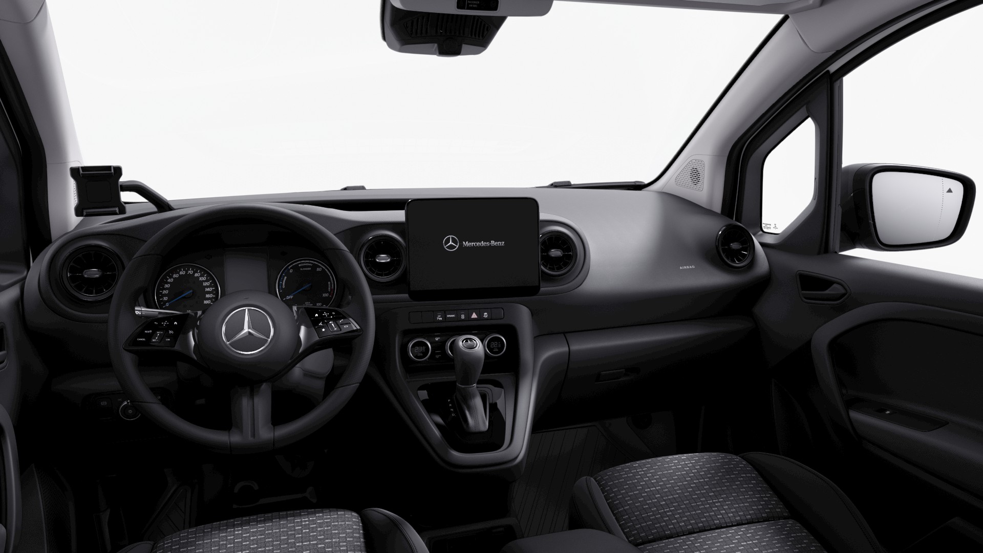 Assist: Feststellbremse elektrischDekor: HolzfussbodenDekor: Innenverkleidung Laderaum bis Dachh&ouml;he (Holz)Fussmatten Allwetter Fahrer und BeifahrerKeyless StartKlima: Klimatisierungsautomatik THERMOTRONICLicht: Fernlicht-AssistentLicht: LED High Performance-ScheinwerferLicht: Nebelscheinwerfer HalogenPaket: Licht-PaketLicht: Fernlicht-AssistentLicht: LED High Performance-ScheinwerferPaket: Navigations-PaketMedia: Erweiterte Funktionen MBUXMedia: MBUX Multimediasystem u. Navi mit 9,5 Zoll DisplayMedia: Navigation zu MBUXQuertr&auml;ger f&uuml;r Anh&auml;ngerkupplungSmartphone-HalterungWarndreieckWegfall Sto&szlig;f&auml;nger lackiert