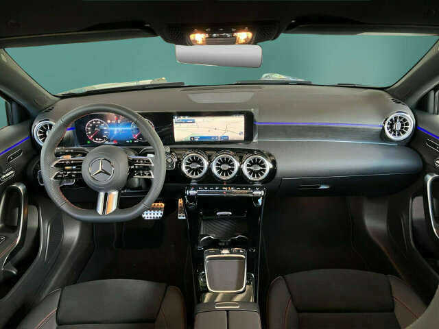 Interne Fahrzeugnr.:: 0522569156Ausstattungslinien und -Pakete:  Advanced-Plus-Paket mit  Digitalen Extras,   AMG Line,   AMG Line Advanced Plus,   AMG Styling,   Digitales Extra: Individualisierungs-Paket,   Laderaum-Paket,   Licht- und Sicht-Paket,   Night-Paket,   Park-Paket mit 360 Grad-Kamera,   Sitzkomfort-Paket,   Spiegel-Paket,   USB-Paket Plus,   Winter-PaketExterieur:  AIRPANEL,   Anhängevorrichtung mit ESP® Anhängerstabilisierung,   Außenspiegel elektrisch anklappbar,   Digitales Extra: Sportlicher Motorsound,   Gummigelagertes Lenkgetriebe,   Multibeam LED,   Scheibenwaschanlage beheizt,   Scheibenwischer mit Regensensor,   Sportbremsanlage,   Umfeldbeleuchtung mit Projektion des Markenlogos,   Verbundlenkerachse,   Wärmedämmend dunkel getöntes GlasInterieur:  4-Wege-Lordosenstütze,   12V-Steckdose im Gepäckraum,   Ablagefach in Mittelkonsole mit Rollo,   Ambientebeleuchtung,   Armlehne im Fond,   Bedienungsanleitung und Serviceinformation - deutsch,   Doppelcupholder,   Gepäcknetz an Fahrer- und Beifahrerlehne,   Innenhimmel Stoff schwarz,   Innenspiegel automatisch abblendend,   Klimatisierungsautomatik THERMATIC,   Sitzheizung für Fahrer und Beifahrer,   Sitzlehnen im Fond klappbar,   Sonnenblende mit beleuchtetem Make-up-Spiegel,   Sportsitze,   Stoff / Kunstleder / Mikrofaser,   Zierelemente Holz Linde schwarz offenporigMultimedia:  3 Jahre kostenfreie Navigations-Updates für Kartendaten,   Central Media Display,   Digitales Extra: Android Auto,   Digitales Extra: Apple CarPlay,   Digitales Extra: Erweiterte Funktionen MBUX,   Digitales Extra: Festplatten-Navigation,   Digitales Extra: MBUX Navigation Premium,   Digitales Extra: Remote Services,   Digitales Extra: Smartphone Integration,   Digitales Extra: Vorrüstung für Live Traffic Information,   Digitales Extra: Vorrüstung für Navigationsdienste,   Digitales Radio,   GPS-Antenne,   Kabelloses Ladesystem für mobile Endgeräte vorn,   Kommunikationsmodul (LTE) für die Nutzung von Mercedes me connect Diensten,   MBUX Multimediasystem,   Mercedes-Benz Notrufsystem,   Sprache Kombiinstrument - deutsch,   Volldigitales Instrumenten-Display,   Vorrüstung für digitale Schlüsselübergabe,   Vorrüstung für digitales RadioKomfort und Umwelt:  7G-DCT,   360°-Kamera,   Abgasnorm EU6,   Adaptiver Fernlicht Assistent plus,   Aktiver Park-Assistent mit PARKTRONIC,   Aktiver Spurhalte-Assistent,   Digitales Extra: Verkehrszeichen-Assistent,   Direktlenkung,   Dynamic Select,   Fahrersitz elektrisch einstellbar mit Memory-Funktion,   Galvanisierte Lenkradschaltpaddles,   i-Size Kindersitzbefestigung,   Keyless-Go,   Komfortfahrwerk mit Tieferlegung,   Lenkradheizung,   Multifunktions-Sportlenkrad in Leder Nappa,   Passive Personenanwesenheitserinnerung,   Standheizung,   Totwinkel-Assistent,   Vordersitz rechts elektrisch verstellbar mit Memory-Funktion,   Vorrüstung für DISTRONICSicherheit:  Aktiver Abstands-Assistent DISTRONIC,   Aktiver Brems-Assistent,   Ausstiegswarnfunktion,   Automatische Beifahrerairbag-Abschaltung,   Einbruch- und Diebstahlwarnanlage mit Vorrüstung für Kollisionserkennung,   Fingerabdrucksensor,   Fondgurt-Statusanzeige im Kombiinstrument,   Fußgängerschutz,   GUARD 360° Fahrzeugschutz Plus mit Digitalen Extras,   Innenraumabsicherung,   Kneebag,   Lenkradbedienung für Aktiven Abstands-Assistent DISTRONIC,   Reifendruckkontrolle (RDK),   Vorrüstung für GUARD 360° Services,   Warnweste für FahrerWeiteres: Fahrzeug mit Haltedauer! Abgabe frühestens 90 Tage nach Erstzulassung! PRODUKTIONSSTANDORT FAHRZEUG RASTATT,   Vorteilsangebot.