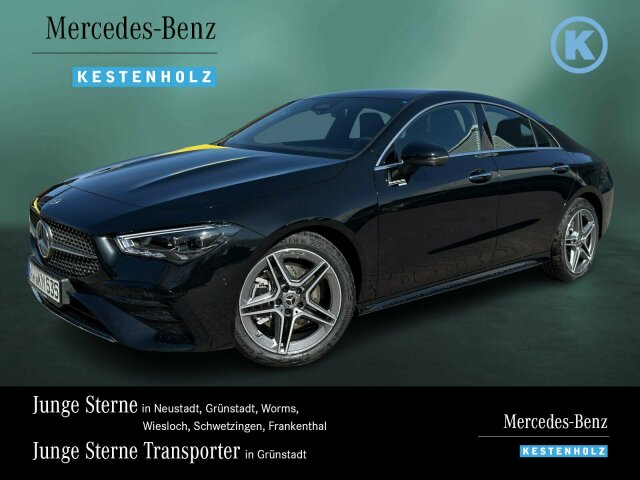 Interne Fahrzeugnr.:: 0522569151Kilometerstand kann aufgrund aktueller Nutzung abweichen.:Ausstattungslinien und -Pakete:  Advanced-Plus-Paket mit  Digitalen Extras,   AMG Line:  AMG Line Advanced Plus:  AMG Styling,   Digitales Extra: Individualisierungs-Paket,   Licht- und Sicht-Paket,   Park-Paket mit 360 Grad-Kamera,   Sitzkomfort-Paket,   Spiegel-Paket,   USB-Paket Plus,   Winter-PaketExterieur:  Anhängevorrichtung mit ESP® Anhängerstabilisierung,   Außenspiegel elektrisch anklappbar,   Digitales Extra: Sportlicher Motorsound,   Multibeam LED:  Scheibenwaschanlage beheizt,   Scheibenwischer mit Regensensor,   Sportbremsanlage,   Umfeldbeleuchtung mit Projektion des MarkenlogosInterieur:  4-Wege-Lordosenstütze,   Ambientebeleuchtung:  Innenhimmel Stoff schwarz,   Innenspiegel automatisch abblendend,   Klimatisierungsautomatik THERMATIC,   Sitzheizung für Fahrer und Beifahrer:  Sitzlehnen im Fond klappbar,   Sportsitze,   Stoff / Kunstleder / Mikrofaser,   Zierelemente Holz Linde schwarz offenporigMultimedia:  Central Media Display,   Digitales Extra: Android Auto:  Digitales Extra: Apple CarPlay:  Digitales Extra: Erweiterte Funktionen MBUX,   Digitales Extra: Festplatten-Navigation,   Digitales Extra: MBUX Navigation Premium:  Digitales Extra: Remote Services,   Digitales Extra: Smartphone Integration:  Digitales Radio,   Kabelloses Ladesystem für mobile Endgeräte vorn,   MBUX Multimediasystem,   Mercedes-Benz Notrufsystem,   Volldigitales Instrumenten-DisplayKomfort und Umwelt:  7G-DCT:  360°-Kamera:  Adaptiver Fernlicht Assistent plus,   Aktiver Park-Assistent mit PARKTRONIC,   Aktiver Spurhalte-Assistent,   Digitales Extra: Verkehrszeichen-Assistent:  Direktlenkung,   Dynamic Select,   Galvanisierte Lenkradschaltpaddles,   Hands-Free Access:  i-Size Kindersitzbefestigung,   Keyless-Go,   Keyless-Go Komfort Paket:  Komfortfahrwerk mit Tieferlegung,   Lenkradheizung:  Mehrlenkerachse,   Multifunktions-Sportlenkrad in Leder Nappa,   Passive Personenanwesenheitserinnerung,   Totwinkel-Assistent:Sicherheit:  Aktiver Abstands-Assistent DISTRONIC:  Aktiver Brems-Assistent,   Deaktivierung Schließrückmeldung über Fanfare,   Fingerabdrucksensor,   Fondgurt-Statusanzeige im Kombiinstrument,   Fußgängerschutz,   Lenkradbedienung für Aktiven Abstands-Assistent DISTRONIC,   Reifendruckkontrolle (RDK)Weiteres: Fahrzeug mit Haltedauer! Abgabe frühestens 90 Tage nach Erstzulassung!.
