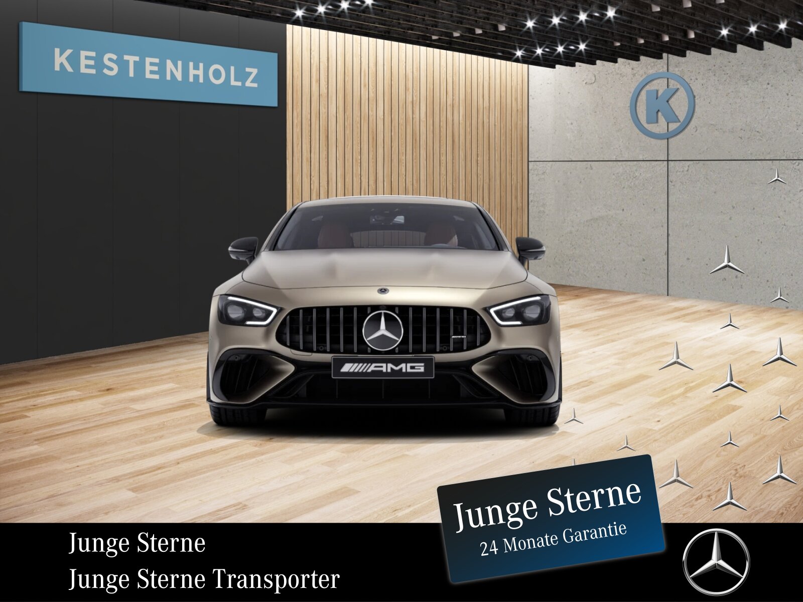 Ausstattungslinien und -Pakete:  Ablage-Paket,   AIR-BALANCE Paket,   Aktiv-Multikontursitz-Paket:  Akustik-Komfort-Paket,   AMG Aerodynamik-Paket,   AMG DYNAMIC PLUS Paket,   AMG Night-Paket Exterieur:  AMG Night-Paket II,   ENERGIZING Paket Plus,   Fahrassistenz-Paket Plus:  Memory-Paket:  Park-Paket mit Rückfahrkamera:  Spiegel-Paket:  Wärme-Komfort-PaketExterieur:  53,3 cm (21") AMG Schmiederäder im 5-Doppelspeichen-Design,   AMG Bremssättel gelb lackiert,   AMG DYNAMIC SELECT,   AMG Einstiegsleisten mit "AMG" Schriftzug, beleuchtet und mit Wechselcover,   AMG Hinterachs-Sperrdifferenzial elektronisch,   AMG Lichtinszenierung,   AMG Motorlager dynamisch,   AMG Performance-Abgasanlage schaltbar,   AMG RIDE CONTROL+ Fahrwerk,   AMG spezifische Kühlerverkleidung, abgedunkelt,   Außenspiegel elektrisch anklappbar:  Fahrzeug mit Linkslenkung,   Heckflügel statisch,   Identifikationsschild mit VIN-Nummer,   Kraftstoffbehälter (80 Liter),   Motor-Restwärmenutzung,   Multibeam LED:  Scheibenwaschanlage beheizt,   Speed- und Loadindex 103Y XL +105Y XL,   Steuercode Umstellung WLTP mit RDE,   Typkennzeichen auf Heckdeckel und Kotflügeln in Schwarzchrom,   Wärme- und geräuschdämmendes sowie Infrarot reflektierendes Verbundsicherheitsglas,   Wärmedämmend dunkel getöntes GlasInterieur:  230 V-Steckdose im Fond,   Ambientebeleuchtung:  AMG Lenkradtasten,   AMG Performance Lenkrad beheizt,   AMG Performance Lenkrad in Leder Nappa / Mikrofaser MICROCUT,   AMG Zierelemente Carbon matt,   Bedienungsanleitung und Serviceinformation - deutsch,   Beifahrersitz mit Gewichtserkennung WSS,   Cupholder temperiert,   Doppelcupholder:  EASY-PACK Quickfold:  Innenausstattung: First-Class Fond,   Klimatisierungsautomatik Thermotronic:  MANUFAKTUR Innenhimmel Mikrofaser MICROCUT schwarz,   Sitzheizung im Fond:  Sitzheizung Plus für Fahrer und Beifahrer,   Touchpad:  Windowbags:Multimedia:  AMG Track Pace:  Android Auto:  Apple CarPlay:  Burmester® High-End 3D-Surround-Soundsystem,   Digitales Radio:  Erweiterte Funktionen MBUX:  Festplatten-Navigation:  GPS-Antenne,   Head-Up Display:  Kabelloses Ladesystem für mobile Endgeräte im Fond,   Kommunikationsmodul (LTE) für die Nutzung von Mercedes me connect Diensten,   MBUX Augmented Reality für Navigation:  MBUX Multimediasystem:  MBUX Navigation Plus:  Mercedes-Benz Notrufsystem:  Remote Services Plus,   Smartphone Integration:  Sprache Kombiinstrument - deutsch,   Techn. Kommunikationsmodulvariante für ECE,   Telefon-Antenne,   Vorrüstung für digitales Radio:  Vorrüstung für MBUX Entertainment,   Vorrüstung für Navigationsdienste,   Vorrüstung Live Traffic Information:  Widescreen Cockpit:Komfort und Umwelt:  360°-Kamera:  Adaptiver Fernlicht-Assistent Plus:  Aktiver Geschwindigkeitslimit-Assistent:  Aktiver Lenk-Assistent:  Aktiver Park-Assistent mit PARKTRONIC:  Aktiver Stau-Assistent,   AMG SPEEDSHIFT MCT 9G,   Armlehnenheizung für Fahrer und Beifahrer,   Easy-Pack Heckklappe:  Erweitertes automatisches Wiederanfahren im Stau,   Garagentoröffner:  Hands-Free Access,   Hinterachslenkung:  i-Size Kindersitzbefestigung,   Keyless-Go,   Keyless-Go Komfort Paket,   Kraftstofftanksystem für EU6d-Norm:  Motorgeräuschreduzierung über Lautsprecher,   Ottopartikelfilter:  Schiebedach:  Servoschließen:  Sitzklimatisierung für Fahrer und Beifahrer:  Softwaresteuerung für Kraftfrei in Stellung D,   Spiegel automatisch abblendend,   Standheizung:  Streckenbasierte Geschwindigkeitsanpassung,   Verkehrszeichen-Assistent:Sicherheit:  Aktiver Abstands-Assistent DISTRONIC:  Deaktivierung Schließrückmeldung über Fanfare,   Einbruch- und Diebstahl-Warnanlage (EDW):  Fond-Sicherheitsgurt mit Gurtkraftbegrenzer,   Fondgurt-Statusanzeige im Kombiinstrument,   GUARD 360° Fahrzeugschutz Plus,   Innenraumabsicherung,   Kneebag:  Lenkradbedienung für Aktiven Abstands-Assistent DISTRONIC,   PRE-SAFE-System Impuls Seite,   PRE-SAFE ® -System:  Rating Länderset EURO-NCAP,   Reifendruckkontrolle (RDK):  Sidebags für Fahrer und Beif. (komb.Thorax-/Pelvisbag),   Sidebags im Fond,   Vorrüstung für GUARD 360° ServicesWeiteres:  HU LAENDERSET FUER ECE/ROW,   INDIVIDUALISIERUNG,   Kältemittel 1234yf,   LAND-SAMMLER FUER RED-ZERTIFIZIERUNG F. HU ECE,   Modelljahrcode:  Produktionsstandort Fahrzeug Sindelfingen,   Serviceintervall 20.000 km,   STEUERCODE - HERMES 2.1B - LANDSAMMLER,   Änderungsjahr 22/2.
