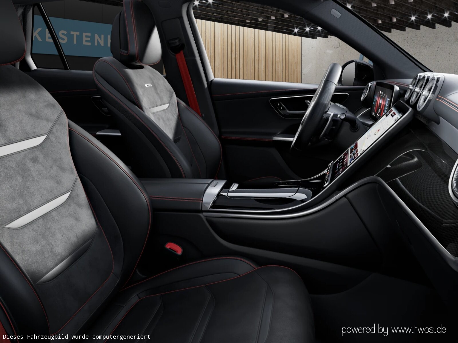 Ausstattungslinien und -Pakete:  Ablage-Paket,   AMG Night-Paket Exterieur:  AMG Optik-Paket,   AMG Styling:  Chrom-Paket Exterieur,   Chrom-Paket Interieur,   Digitales Extra: Individualisierungs-Paket,   Innenraum-Lichtpaket,   Kofferraumkomfort-Paket:  Memory-Paket:  Mercedes-AMG Exterieur,   Mercedes-AMG Interieur,   Park-Paket mit 360 Grad-Kamera:  Premium-Paket mit digitalen Extras,   Spiegel-Paket:  USB-Paket:Exterieur:  50,8 cm (20") AMG Leichtmetallräder im 10-Doppelspeichen-Design,   AIRPANEL,   AMG Abrisskante,   AMG DYNAMIC SELECT,   AMG Einstiegsleisten mit "AMG" Schriftzug, beleuchtet und mit Wechselcover,   AMG Ride Control Fahrwerk:  Außenspiegel elektrisch anklappbar:  Bremssättel silberfarben lackiert,   Dachreling schwarz:  DIGITAL LIGHT:  Fahrzeug mit Linkslenkung,   Hybrid Antrieb mit 48-Volt-Technologie,   Identifikationsschild mit VIN-Nummer,   Motorsound-System (AMG Real Performance Sound),   Radgroesse 20" Mischbereifung Variante 1 AMG,   Radlaufverbreiterung,   Radlaufverkleidungen in Wagenfarbe,   Scheibenwischer mit Regensensor,   SPEED- + LOADINDEX 108Y XL+ 110Y XL,   Steuer-Code - Funktion GSR-ISA,   STEUERCODE 2 WLTP 3RD ACT,   Steuercode für Aktionierungssteuerung WLTP,   Steuercode Umstellung WLTP mit RDE,   Transparente Motorhaube,   Umfeldbeleuchtung mit Projektion des Markenlogos,   Vorrüstung für Projektionsfunktion Animationen,   Vorrüstung für Projektionsfunktion Symbole,   Wärmedämmend dunkel getöntes GlasInterieur:  4-Wege-Lordosenstütze,   Ambientebeleuchtung:  AMG Lenkradtasten,   AMG Performance Lenkrad in Leder Nappa:  Bedienungsanleitung und Serviceinformation - deutsch,   Doppelcupholder:  Durchlademöglichkeit:  EASY-PACK Laderaumabdeckung:  Innenhimmel Stoff schwarz,   Innenspiegel automatisch abblendend,   Instrumententafel und Bordkanten in Ledernachbildung ARTICO in Nappaoptik,   Klimatisierungsautomatik THERMATIC:  Mittelkonsole in Schwarz hochglänzend,   Sicherheitsgurte in Rot:  Sitzheizung für Fahrer und Beifahrer,   Sportsitze:  Steckdose im Kofferraum,   Stoff / Kunstleder / Mikrofaser,   Wärme- und geräuschdämmendes Akustikglas,   Zierelemente MetallstrukturMultimedia:  Ambientebeleuchtung Plus,   Android Auto:  Apple CarPlay:  Digitales Extra: Erweiterte Funktionen MBUX,   Digitales Extra: MBUX Augmented Reality für Navigation,   Digitales Extra: MBUX Navigation Premium,   Digitales Extra: Remote Services,   Digitales Extra: Smartphone Integration,   Digitales Extra: Vorrüstung für Live Traffic Information,   Digitales Extra: Vorrüstung für Navigationsdienste,   Digitales Radio:  Fahrerdisplay,   Festplatten-Navigation:  Headunit Länderset für ECE (NTG 7),   Kabelloses Ladesystem für mobile Endgeräte vorn:  Kommunikationsmodul (LTE) für die Nutzung von Mercedes me connect Diensten,   MBUX Multimediasystem:  Mercedes-Benz Notrufsystem:  Sprache Kombiinstrument - deutsch,   Techn. Kommunikationsmodulvariante für ECE,   Vorrüstung für digitale Schlüsselübergabe,   Vorrüstung für digitales Radio:  Zentraldisplay:Komfort und Umwelt:  360°-Kamera:  Adaptiver Fernlicht-Assistent Plus:  Aktiver Park-Assistent mit PARKTRONIC:  Aktiver Spurhalte-Assistent:  AMG SPEEDSHIFT MCT 9G,   Digitales Extra: Verkehrszeichen-Assistent,   Easy-Pack Heckklappe:  Hands-Free Access,   Hinterachslenkung:  i-Size Kindersitzbefestigung,   Keyless-Go,   Keyless-Go Komfort Paket,   KEYLESS-GO Start-Funktion:  Kraftstofftanksystem für EU6d-Norm:  Panorama-Schiebedach:  Totwinkel-Assistent:  Vordersitz links elektrisch verstellbar mit Memory-Funktion,   Vordersitz rechts elektrisch verstellbar mit Memory-Funktion:  Vorrüstung für DISTRONICSicherheit:  Aktiver Brems-Assistent:  Automatische Beifahrerairbag-Abschaltung,   Deaktivierung Schließrückmeldung über Fanfare,   Fingerabdrucksensor,   Fondgurt-Statusanzeige im Instrumenten-Display,   Mittenairbag:  Rating Länderset EURO-NCAP,   Reifendruckkontrolle (RDK):Weiteres:  AEJ 23/2,   COLDEND TECHNIK TYP 0,   CONTROL CODE WLTP 3RD ACT,   HOTEND TECHNIK TYP II-A,   Kältemittel 1234yf,   LAND-SAMMLER FUER RED-ZERTIFIZIERUNG F. HU ECE,   Modelljahrcode:  Premium,   Produktionsstandort Fahrzeug Bremen,   Serviceintervall 20.000 km,   STEUERCODE UMSTELLUNG WLTP-WERTE,   Steuercode Vertrieb  f. Code 475,   Vorrüstung für Projektionsfunktion Linien,   WIPPS-Laender WEU+COC,   Änderungsjahr 23/2.