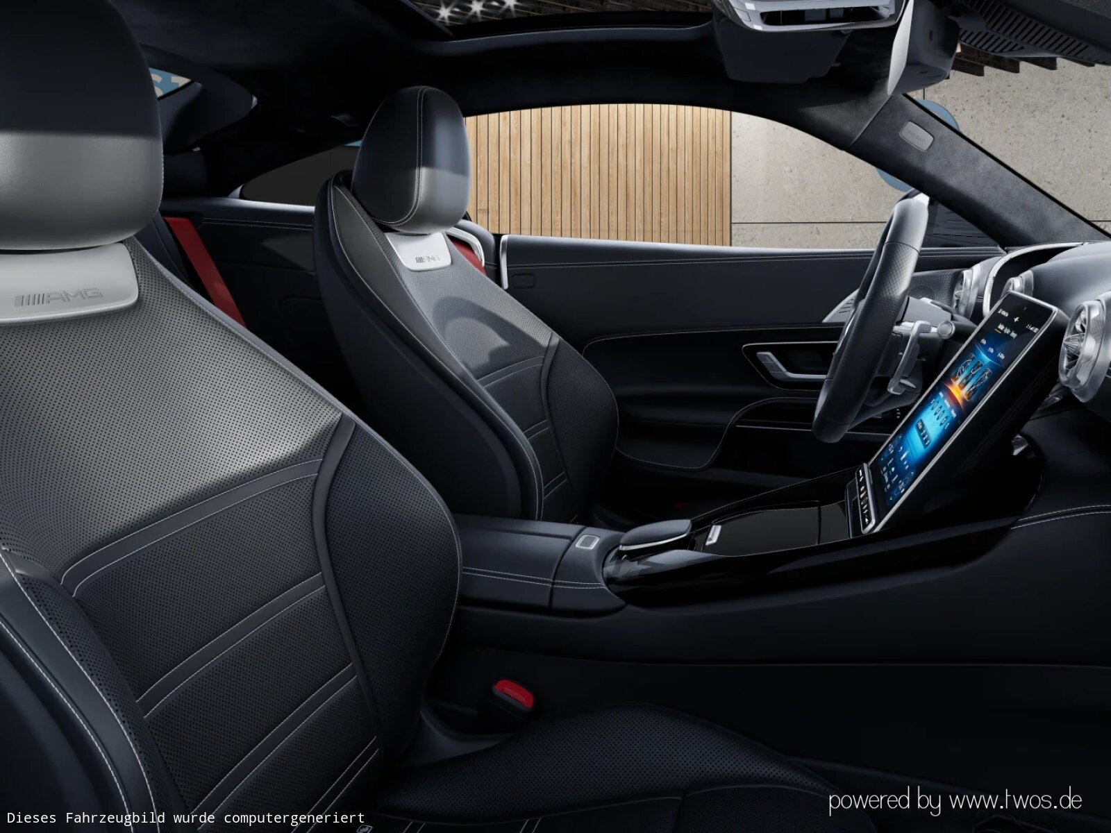 Ausstattungslinien und -Pakete:  AMG Aerodynamik-Paket,   AMG DYNAMIC PLUS Paket,   AMG Night-Paket:  ENERGIZING Paket Plus,   Fahrassistenz-Paket:  Laderaum-Paket,   Memory-Paket:  Memory Park-Assistent,   Park-Paket mit Remote-Parkfunktionen,   Premium Plus,   Spiegel-Paket:  USB-Paket PlusExterieur:  50,8 cm (20") AMG Leichtmetallräder im 10-Doppelspeichen-Design,   AIRPANEL,   AMG ACTIVE RIDE CONTROL Fahrwerk,   AMG Bremssättel gelb lackiert,   AMG Einstiegsleisten mit "AMG" Schriftzug, beleuchtet und mit Wechselcover,   AMG Heckflügel feststehend,   AMG Hinterachs-Sperrdifferenzial elektronisch,   AMG Motorlager dynamisch,   Außenspiegel elektrisch anklappbar:  Designschlüssel mit Chromapplikationen,   DIGITAL LIGHT mit Projektionsfunktion,   Fahrzeug mit Linkslenkung,   Hintere Sensoren für Spurhalte-Assistent,   Lichtinszenierung AMG (Seitenschweller mit Projektionsfunktion),   MAGIC VISION CONTROL,   Motor-Restwärmenutzung,   Motorsound-System (AMG Real Performance Sound),   Produktschutz Teilschutz,   Projektionsfunktion von Symbolen,   Radgroesse 20" Mischbereifung Variante 2 AMG,   SPEED+ - LOADINDEX 105 Y XL + 107 Y XL,   Steuer-Code - Funktion GSR-ISA,   Steuercode Demo Car,   Steuercode Demo Car MIG,   Steuercode Umstellung WLTP mit RDE,   Vorrüstung für Projektionsfunktion Animationen,   Vorrüstung für Projektionsfunktion Symbole,   Wärmedämmend dunkel getöntes GlasInterieur:  Ambientebeleuchtung:  AMG Lenkradtasten,   AMG Performance Lenkrad in Leder Nappa:  AMG Zierelemente in Schwarz hochglänzend,   Bedienungsanleitung und Serviceinformation - deutsch,   Beifahrersitz mit Gewichtserkennung,   Cupholder,   Fondsitze mit umklappbaren Sitzlehnen,   Klimatisierungsautomatik Thermotronic:  LEDER / NAPPA / SEMIANILIN,   MANUFAKTUR Innenhimmel Mikrofaser MICROCUT schwarz,   Multikontursitze für Fahrer und Beifahrer,   Sicherheitsgurte in Rot:  Sonnenblende ausziehbar,   Steckdose im KofferraumMultimedia:  AMG Track Pace:  Android Auto:  Apple CarPlay:  Burmester® Surround-Soundsystem:  Digitales Extra: Erweiterte Funktionen MBUX,   Digitales Extra: Festplatten-Navigation,   Digitales Extra: Remote Services Premium,   Digitales Extra: Smartphone Integration,   Digitales Extra: Vorrüstung für Live Traffic Information,   Digitales Extra: Vorrüstung für MBUX Entertainment Plus,   Digitales Extra: Vorrüstung für Navigationsdienste,   Digitales Radio:  Fahrerdisplay,   Head-Up Display:  Headunit Länderset für ECE (NTG 7),   Kabelloses Ladesystem für mobile Endgeräte vorn:  Kommunikationsmodul (LTE) für die Nutzung von Digitalen Extras,   MBUX Augmented Reality für Navigation:  MBUX Multimediasystem:  MBUX Navigation Premium,   Mercedes-Benz Notrufsystem:  Soundpersonalisierung,   Sprache Kombiinstrument - deutsch,   Techn. Kommunikationsmodulvariante für ECE,   Vorrüstung für digitalen Fahrzeugschlüssel für Smartphone,   Vorrüstung für digitales Radio:  Zentraldisplay:Komfort und Umwelt:  360°-Kamera:  Adaptiver Fernlicht-Assistent Plus:  Aktiver Geschwindigkeitslimit-Assistent:  Aktiver Park-Assistent:  Aktiver Spurhalte-Assistent:  Aktiver Spurwechselassistent,   AMG SPEEDSHIFT MCT 9G,   Ausweichunterstützung (Ausweichassistent),   Easy-Pack Heckklappe:  Erweitertes automatisches Wiederanfahren im Stau,   Fahrassistenz-System: Rettungsgassen-Assistent,   Hands-Free Access,   Hinterachslenkung:  i-Size Kindersitzbefestigung Beifahrersitz,   Innen- und Außenspiegel automatisch abblendend,   ISOFIX Kindersitzverankerungen:  KEYLESS-GO mit flächenbündigen Türgriffen,   KEYLESS-GO Start-Funktion:  Kraftstofftanksystem für EU6d-Norm:  Lenkradheizung:  MBUX Interieur-Assistent,   Nothalt-Assistent mit Hands-off Spurwechsel Software,   Panoramadach:  Passive Personenanwesenheitserinnerung,   Sitzklimatisierung für Fahrer und Beifahrer:  Streckenbasierte Geschwindigkeitsanpassung,   Verkehrszeichen-Assistent:Sicherheit:  AMG Hochleistungs- Verbundbremsanlage,   Deaktivierung Schließrückmeldung über Fanfare,   DISTRONIC PLUS inkl. BAS PLUS und PRE-SAFE® Bremse:  Distronic Plus Querunterstützung (DTR+Q),   Einbruch- und Diebstahlwarnanlage mit Vorrüstung für Kollisionserkennung:  Fingerabdrucksensor,   Fond-Sicherheitsgurt mit Gurtkraftbegrenzer,   Fondgurt-Statusanzeige im Instrumenten-Display,   GUARD 360° Fahrzeugschutz Plus,   Innenraumabsicherung,   Kneebag:  PRE-SAFE ® -System:  Rating Länderset EURO-NCAP,   Reifendruckkontrolle (RDK):  Sidebags:.