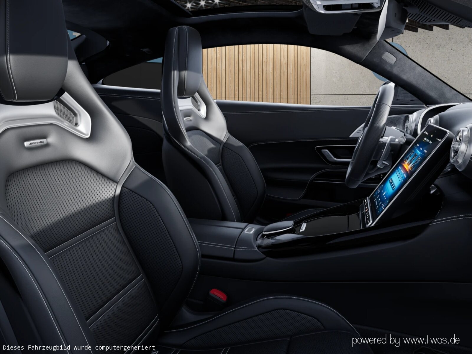Ausstattungslinien und -Pakete:  AMG Carbon-Paket Exterieur,   AMG DYNAMIC PLUS Paket,   Energizing Paket,   Fahrassistenz-Paket:  Laderaum-Paket,   Memory-Paket:  Memory Park-Assistent,   Multikontursitz-Paket,   Park-Paket mit Remote-Parkfunktionen,   Premium Plus,   Spiegel-Paket:  USB-Paket PlusExterieur:  50,8 cm (20") AMG Leichtmetallräder im 10-Doppelspeichen-Design,   AIRPANEL,   AMG ACTIVE RIDE CONTROL Fahrwerk,   AMG Außenspiegelgehäuse in Carbon-Design,   AMG Bremssättel gelb lackiert,   AMG Einstiegsleisten mit "AMG" Schriftzug, beleuchtet und mit Wechselcover,   AMG Hinterachs-Sperrdifferenzial elektronisch,   AMG Motorlager dynamisch,   Außenspiegel elektrisch anklappbar:  Designschlüssel mit Chromapplikationen,   DIGITAL LIGHT mit Projektionsfunktion,   Fahrzeug mit Linkslenkung,   Hintere Sensoren für Spurhalte-Assistent,   Identifikationsschild mit VIN-Nummer,   Lichtinszenierung AMG (Seitenschweller mit Projektionsfunktion),   MAGIC VISION CONTROL,   Motor-Restwärmenutzung,   Motorsound-System (AMG Real Performance Sound),   Produktschutz Teilschutz,   Projektionsfunktion von Symbolen,   Radgroesse 20" Mischbereifung Variante 2 AMG,   SPEED+ - LOADINDEX 105 Y XL + 107 Y XL,   Steuer-Code - Funktion GSR-ISA,   Steuercode Demo Car,   Steuercode Demo Car MIG,   Steuercode Umstellung WLTP mit RDE,   Vorrüstung für Projektionsfunktion Animationen,   Vorrüstung für Projektionsfunktion Symbole,   Wärmedämmend dunkel getöntes GlasInterieur:  Ambientebeleuchtung:  AMG Lenkradtasten,   AMG Performance Lenkrad in Leder Nappa:  AMG Performance Sitze:  AMG Zierelemente in Schwarz hochglänzend,   Bedienungsanleitung und Serviceinformation - deutsch,   Beifahrersitz mit Gewichtserkennung,   Cupholder,   Klimatisierungsautomatik Thermotronic:  LEDER / NAPPA / SEMIANILIN,   MANUFAKTUR Innenhimmel Mikrofaser MICROCUT schwarz,   Sicherheitsgurte in Rot:  Sonnenblende ausziehbar,   Steckdose im KofferraumMultimedia:  AMG Track Pace:  Android Auto:  Apple CarPlay:  Burmester® Surround-Soundsystem:  Digitales Extra: Erweiterte Funktionen MBUX,   Digitales Extra: Festplatten-Navigation,   Digitales Extra: Remote Services Premium,   Digitales Extra: Smartphone Integration,   Digitales Extra: Vorrüstung für Live Traffic Information,   Digitales Extra: Vorrüstung für MBUX Entertainment Plus,   Digitales Extra: Vorrüstung für Navigationsdienste,   Digitales Radio:  Fahrerdisplay,   Head-Up Display:  Headunit Länderset für ECE (NTG 7),   Kabelloses Ladesystem für mobile Endgeräte vorn:  Kommunikationsmodul (LTE) für die Nutzung von Digitalen Extras,   MBUX Augmented Reality für Navigation:  MBUX Multimediasystem:  MBUX Navigation Premium,   Mercedes-Benz Notrufsystem:  Soundpersonalisierung,   Sprache Kombiinstrument - deutsch,   Techn. Kommunikationsmodulvariante für ECE,   Vorrüstung für digitalen Fahrzeugschlüssel für Smartphone,   Vorrüstung für digitales Radio:  Zentraldisplay:Komfort und Umwelt:  360°-Kamera:  Adaptiver Fernlicht-Assistent Plus:  Aktiver Geschwindigkeitslimit-Assistent:  Aktiver Park-Assistent:  Aktiver Spurhalte-Assistent:  Aktiver Spurwechselassistent,   AMG SPEEDSHIFT MCT 9G,   Ausweichunterstützung (Ausweichassistent),   Easy-Pack Heckklappe:  Erweitertes automatisches Wiederanfahren im Stau,   Fahrassistenz-System: Rettungsgassen-Assistent,   Hands-Free Access,   Hinterachslenkung:  i-Size Kindersitzbefestigung Beifahrersitz,   Innen- und Außenspiegel automatisch abblendend,   ISOFIX Kindersitzverankerungen:  KEYLESS-GO mit flächenbündigen Türgriffen,   KEYLESS-GO Start-Funktion:  Kraftstofftanksystem für EU6d-Norm:  Lenkradheizung:  MBUX Interieur-Assistent,   Nothalt-Assistent mit Hands-off Spurwechsel Software,   Panoramadach:  Sitzklimatisierung für Fahrer und Beifahrer:  Streckenbasierte Geschwindigkeitsanpassung,   Verkehrszeichen-Assistent:Sicherheit:  AMG Hochleistungs- Verbundbremsanlage,   Deaktivierung Schließrückmeldung über Fanfare,   DISTRONIC PLUS inkl. BAS PLUS und PRE-SAFE® Bremse:  Distronic Plus Querunterstützung (DTR+Q),   Einbruch- und Diebstahlwarnanlage mit Vorrüstung für Kollisionserkennung:  Fingerabdrucksensor,   GUARD 360° Fahrzeugschutz Plus,   Innenraumabsicherung,   Kneebag:  PRE-SAFE ® -System:  Rating Länderset EURO-NCAP,   Reifendruckkontrolle (RDK):  Sidebags:  Vorrüstung für GUARD 360° ServicesWeiteres:  AMG-FAHRZEUG-BAUMUSTER PERFORMANCE/HIGH,   COLDEND TECHNIK TYP 0,   HOTEND TECHNIK TYP II-A.