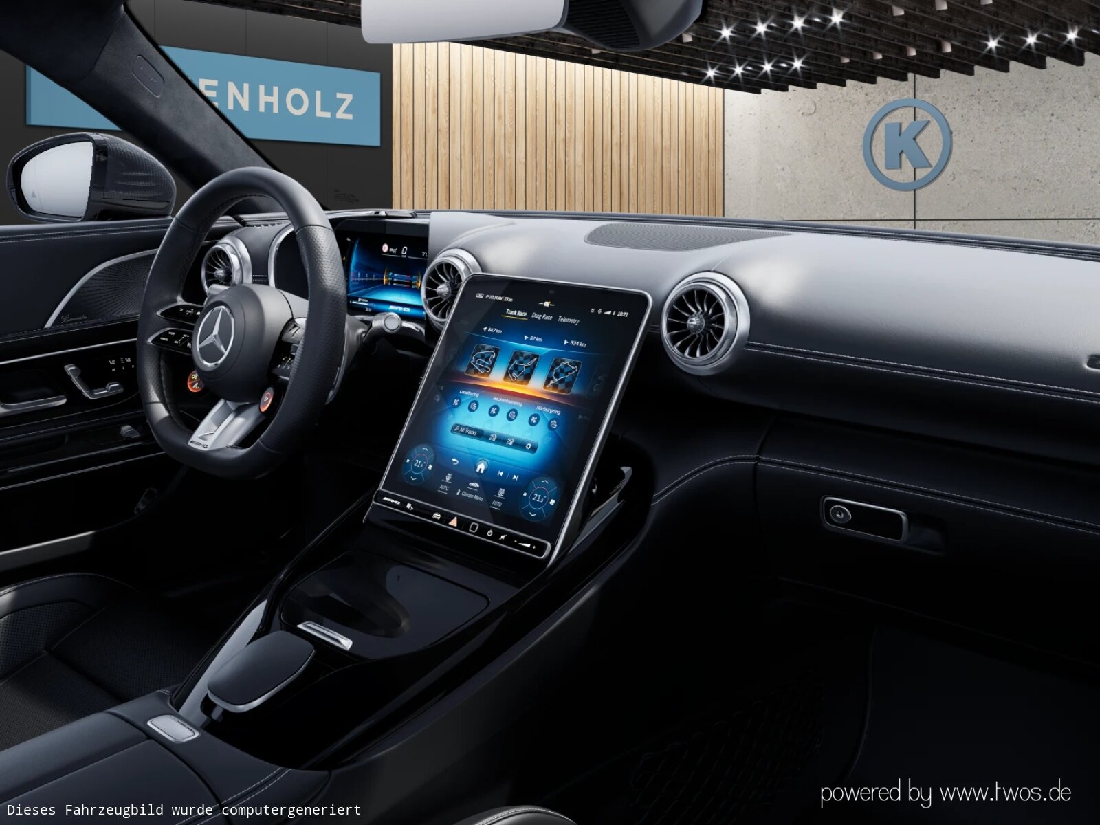 Ausstattungslinien und -Pakete:  AMG Carbon-Paket Exterieur,   AMG DYNAMIC PLUS Paket,   Energizing Paket,   Fahrassistenz-Paket:  Laderaum-Paket,   Memory-Paket:  Memory Park-Assistent,   Multikontursitz-Paket,   Park-Paket mit Remote-Parkfunktionen,   Premium Plus,   Spiegel-Paket:  USB-Paket PlusExterieur:  50,8 cm (20") AMG Leichtmetallräder im 10-Doppelspeichen-Design,   AIRPANEL,   AMG ACTIVE RIDE CONTROL Fahrwerk,   AMG Außenspiegelgehäuse in Carbon-Design,   AMG Bremssättel gelb lackiert,   AMG Einstiegsleisten mit "AMG" Schriftzug, beleuchtet und mit Wechselcover,   AMG Hinterachs-Sperrdifferenzial elektronisch,   AMG Motorlager dynamisch,   Außenspiegel elektrisch anklappbar:  Designschlüssel mit Chromapplikationen,   DIGITAL LIGHT mit Projektionsfunktion,   Fahrzeug mit Linkslenkung,   Hintere Sensoren für Spurhalte-Assistent,   Identifikationsschild mit VIN-Nummer,   Lichtinszenierung AMG (Seitenschweller mit Projektionsfunktion),   MAGIC VISION CONTROL,   Motor-Restwärmenutzung,   Motorsound-System (AMG Real Performance Sound),   Produktschutz Teilschutz,   Projektionsfunktion von Symbolen,   Radgroesse 20" Mischbereifung Variante 2 AMG,   SPEED+ - LOADINDEX 105 Y XL + 107 Y XL,   Steuer-Code - Funktion GSR-ISA,   Steuercode Demo Car,   Steuercode Demo Car MIG,   Steuercode Umstellung WLTP mit RDE,   Vorrüstung für Projektionsfunktion Animationen,   Vorrüstung für Projektionsfunktion Symbole,   Wärmedämmend dunkel getöntes GlasInterieur:  Ambientebeleuchtung:  AMG Lenkradtasten,   AMG Performance Lenkrad in Leder Nappa:  AMG Performance Sitze:  AMG Zierelemente in Schwarz hochglänzend,   Bedienungsanleitung und Serviceinformation - deutsch,   Beifahrersitz mit Gewichtserkennung,   Cupholder,   Klimatisierungsautomatik Thermotronic:  LEDER / NAPPA / SEMIANILIN,   MANUFAKTUR Innenhimmel Mikrofaser MICROCUT schwarz,   Sicherheitsgurte in Rot:  Sonnenblende ausziehbar,   Steckdose im KofferraumMultimedia:  AMG Track Pace:  Android Auto:  Apple CarPlay:  Burmester® Surround-Soundsystem:  Digitales Extra: Erweiterte Funktionen MBUX,   Digitales Extra: Festplatten-Navigation,   Digitales Extra: Remote Services Premium,   Digitales Extra: Smartphone Integration,   Digitales Extra: Vorrüstung für Live Traffic Information,   Digitales Extra: Vorrüstung für MBUX Entertainment Plus,   Digitales Extra: Vorrüstung für Navigationsdienste,   Digitales Radio:  Fahrerdisplay,   Head-Up Display:  Headunit Länderset für ECE (NTG 7),   Kabelloses Ladesystem für mobile Endgeräte vorn:  Kommunikationsmodul (LTE) für die Nutzung von Digitalen Extras,   MBUX Augmented Reality für Navigation:  MBUX Multimediasystem:  MBUX Navigation Premium,   Mercedes-Benz Notrufsystem:  Soundpersonalisierung,   Sprache Kombiinstrument - deutsch,   Techn. Kommunikationsmodulvariante für ECE,   Vorrüstung für digitalen Fahrzeugschlüssel für Smartphone,   Vorrüstung für digitales Radio:  Zentraldisplay:Komfort und Umwelt:  360°-Kamera:  Adaptiver Fernlicht-Assistent Plus:  Aktiver Geschwindigkeitslimit-Assistent:  Aktiver Park-Assistent:  Aktiver Spurhalte-Assistent:  Aktiver Spurwechselassistent,   AMG SPEEDSHIFT MCT 9G,   Ausweichunterstützung (Ausweichassistent),   Easy-Pack Heckklappe:  Erweitertes automatisches Wiederanfahren im Stau,   Fahrassistenz-System: Rettungsgassen-Assistent,   Hands-Free Access,   Hinterachslenkung:  i-Size Kindersitzbefestigung Beifahrersitz,   Innen- und Außenspiegel automatisch abblendend,   ISOFIX Kindersitzverankerungen:  KEYLESS-GO mit flächenbündigen Türgriffen,   KEYLESS-GO Start-Funktion:  Kraftstofftanksystem für EU6d-Norm:  Lenkradheizung:  MBUX Interieur-Assistent,   Nothalt-Assistent mit Hands-off Spurwechsel Software,   Panoramadach:  Sitzklimatisierung für Fahrer und Beifahrer:  Streckenbasierte Geschwindigkeitsanpassung,   Verkehrszeichen-Assistent:Sicherheit:  AMG Hochleistungs- Verbundbremsanlage,   Deaktivierung Schließrückmeldung über Fanfare,   DISTRONIC PLUS inkl. BAS PLUS und PRE-SAFE® Bremse:  Distronic Plus Querunterstützung (DTR+Q),   Einbruch- und Diebstahlwarnanlage mit Vorrüstung für Kollisionserkennung:  Fingerabdrucksensor,   GUARD 360° Fahrzeugschutz Plus,   Innenraumabsicherung,   Kneebag:  PRE-SAFE ® -System:  Rating Länderset EURO-NCAP,   Reifendruckkontrolle (RDK):  Sidebags:  Vorrüstung für GUARD 360° ServicesWeiteres:  AMG-FAHRZEUG-BAUMUSTER PERFORMANCE/HIGH,   COLDEND TECHNIK TYP 0,   HOTEND TECHNIK TYP II-A.