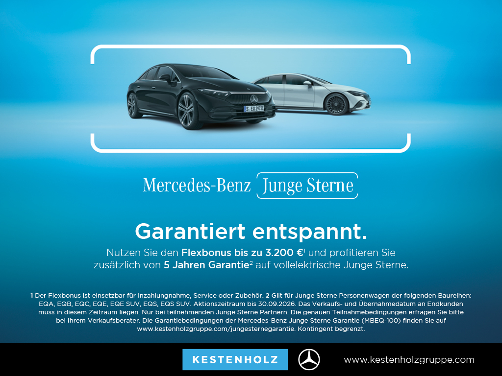 Getriebe: AutomatikgetriebeDetailangaben f&uuml;r XEV Fahrzeug: Batterietechnologie: Lithium-Ionen,  Nutzbare Batteriekapazit&auml;t: 70,0kWh,  Ladezeit (in Minuten): 465 (10% bis 100%),  Schnellladezeit (in Minuten): 35 (10% bis 80%)Ausstattungspakete: Winterpaket,  Komfort Paket: Sitzkomfort-Paket,  Night-Paket,  Licht- und Sichtpaket,  SpiegelpaketAssistenzsysteme: Fernlichtassistent,  Aktiver Park-Assistent inkl. PARKTRONIC,  R&uuml;ckfahrkamera,  DISTRONIC,  Berganfahrhilfe,  Spracheingabesystem,  M&uuml;digkeitserkennung,  Spurhalteassistent,  Bremsassistent,  COLLISION PREVENTION ASSIST,  VerkehrszeichenerkennungLicht und Sicht: LED-Scheinwerfer,  Tagfahrlicht,  Regensensor,  Automatisch abblendender Innenspiegel,  W&auml;rmeschutzverglasung,  Ambientebeleuchtung mehrfarbig,  LichtsensorAudio &amp; Kommunikation: MBUX,  Navigationssystem,  Radio,  Digitaler Radioempfang DAB,  Burmester Surround-Soundsystem,  USB Anschluss,  Mercedes connect me,  Handyvorbereitung Bluetooth,  Android Auto u. Apple CarPlay,  Kabelloses Laden f&uuml;r Handys,  WLAN HotspotKomfort: Digitales Kombiinstrument,  Klimaautomatik,  Lordosenst&uuml;tze Fahrer/Beifahrer,  Sitzheizung Fahrer/Beifahrer,  Komfortsitze,  Armauflage hinten,  Servolenkung,  Lenks&auml;ule verstellbar,  HANDS-FREE ACCESS,  Start-Stopp System,  Zentralver. mit Fernbedienung,  Fensterheber elektrisch,  EASY-PACK Heckklappe,  DYNAMIC SELECT,  Getr&auml;nkehalter vornInterieur: Sitze Stoff Ledernachbildung ARTICO / Stoff Cupertino zweifarbig ros&eacute;gold / titangrau pearl,  Innenfarbe gold,  Multifunktions-Sport-/Lederlenkrad,  Lenkradheizung,  Bordcomputer,  Dekoreinlagen: 56H Zierelemente Star Pattern hinterleuchtet, 331 Zierelement hinterleuchtet,  Lenkrad-SchaltwippenExterieur: Tieferlegung: Komfortfahrwerk mit Tieferlegung,  Touchscreen Bedienung,  Leichtmetallfelgen 18 Zoll,  Au&szlig;enspiegel elekt. anklappbar,  Dachreling: schwarz,  Reifenpannenset,  Notrufsystem,  Ladekabel Mode 2,  Gleichstromladesystem (DC Laden),  FahrzeugpersonalisierungSicherheit: i-Size Kindersitzbefestigung,  Fu&szlig;g&auml;ngerschutzsystem,  Fahrer- /Beifahrerairbag,  Seitenairbag vorn und hinten,  Knieairbag Fahrer,  Traktionskontrolle,  Elektr. Stabilit&auml;tsprogramm ESP,  Reifendruckkontrolle,  Wegfahrsperre,  Au&szlig;entemperatur Anzeige,  Antiblockiersystem ABS,  Bremsverschlei&szlig;anzeige,  Proaktives Insassenschutzsystem,  Notbremsassistent,  Akustischer Umfeldschutz,  Totwinkel-AssistentWeitere Ausstattung: 2S0 Digitales Extra: Individualisierungs-Paket,  Laderaum-Paket,  82B On-board AC-Lader bis 11 kW,  273 Ausstiegswarnfunktion,  5V4 Speed-+Loadindex 104T XL,  PSJ Electric Art Advanced Plus,  39U Digitales Extra: Remote und Charging Services Premium,  321 Fingerabdrucksensor,  567 Fondsitze l&auml;ngs verstellbar,  BAF HV-Batterie 3P100S (L-Batteriegr&ouml;sse),  859 CENTRAL MEDIA DISPLAY,  PTD Electric Art,  B05 ECO AssistentSonstige Ma&szlig;e und Gewichte: Nutzlast: 435 kg,  zul&auml;ssiges Gesamtgewicht: 2.520 kg,  Radstand: 2.829 mmIrrt&uuml;mer und &Auml;nderungen vorbehalten
