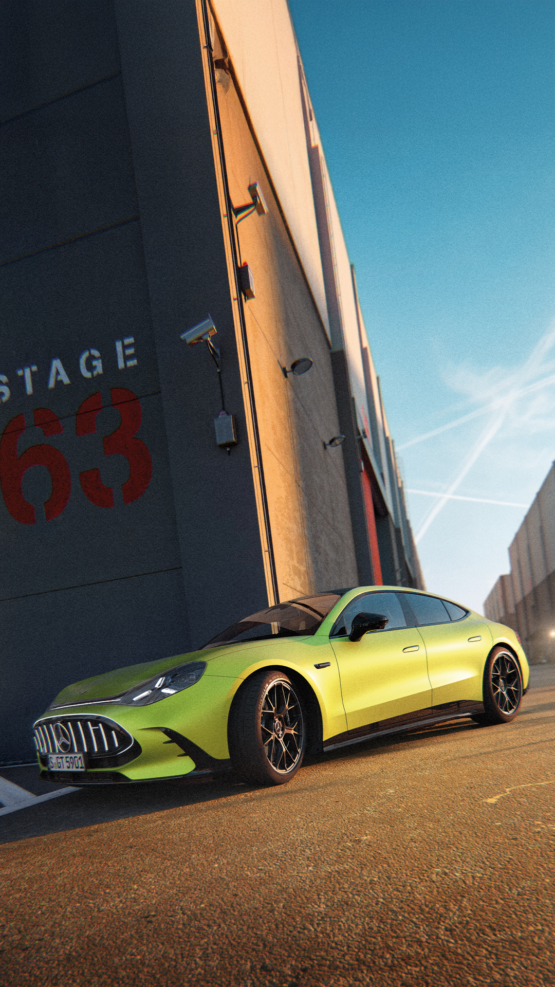 Das neue Mercedes-AMG GT 4-Türer Coupé.