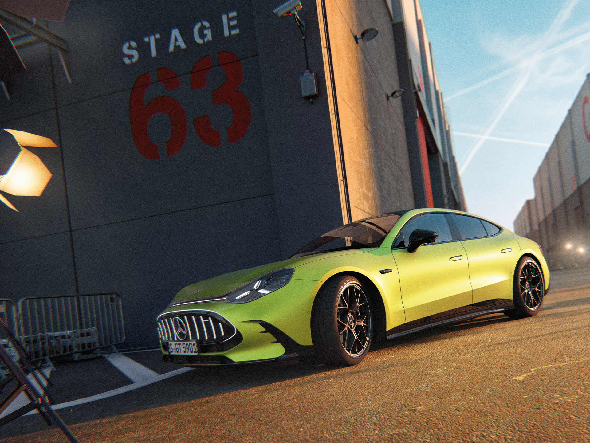 Das neue Mercedes-AMG GT 4-Türer Coupé.